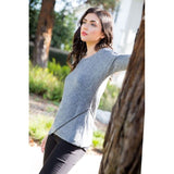 Anya Asymetrical Ribbed 
THML Sweater