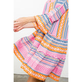 Nadine Short Sleeve Pattern THML Dress