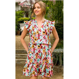 Tana Multicolor Flower Print THML Dress