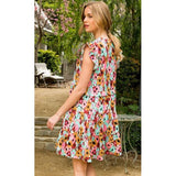 Tana Multicolor Flower Print THML Dress-SALE