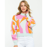 Anitta Abstract Pattern Knit THML Sweater