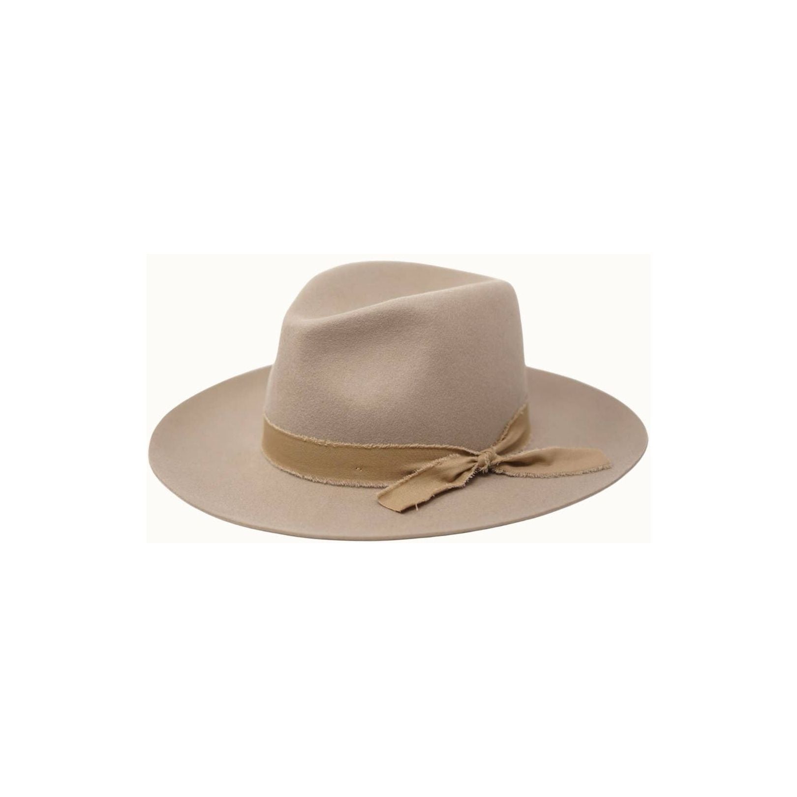 Olive & Pique - KAIA - 100% Wool Felt Rancher, Satin Lined 