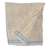 Chloe & Lex - Linen Scarf with Fresh Stripes