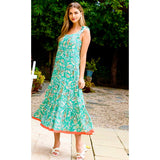 Layla Green Floral Print THML Dress-SALE
