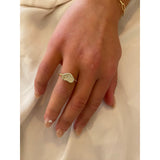Kathryn Pave Heart Ring