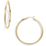 Adorn Gold Medium or Large Hoop Earrings
