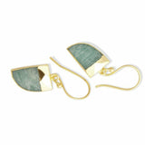 Andi Stone Gold  Drop Earrings