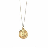 Zara Gold Coin Necklace-Fig Tree Jewelry & Accessories