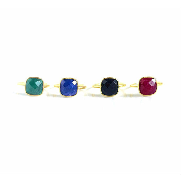 Claire Stone Gold Adjustable Ring