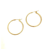 Adorn Gold Medium or Large Hoop Earrings