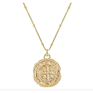 St. Benedict Coin Necklace