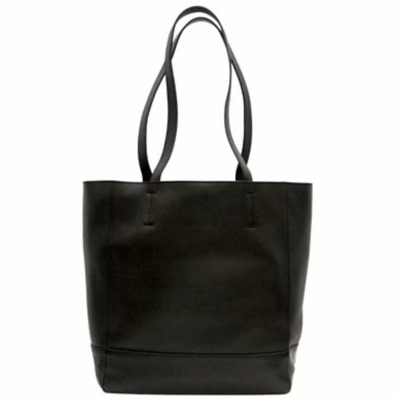 Chloe Black Leather Tote Handbag