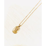 Ablita Gold Star Pendant Chain Necklace